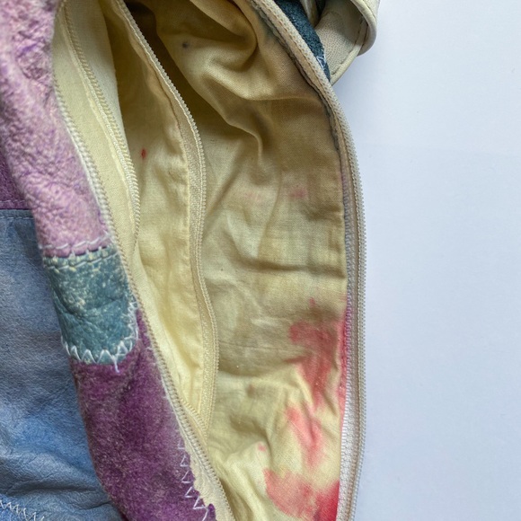 Over stitched patch work purse - Picture 4 of 4